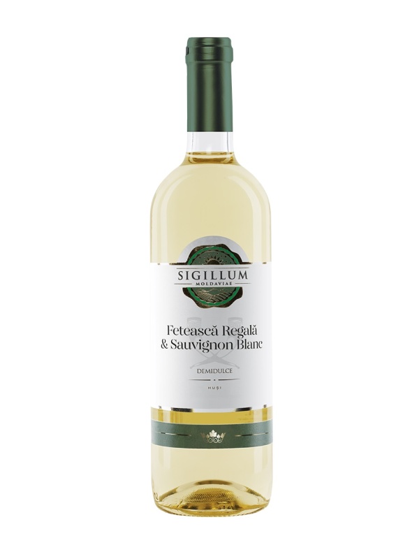 Sigillum Moldaviae, Fetească Regală & Sauvignon Blanc, Demidulce 0.75L