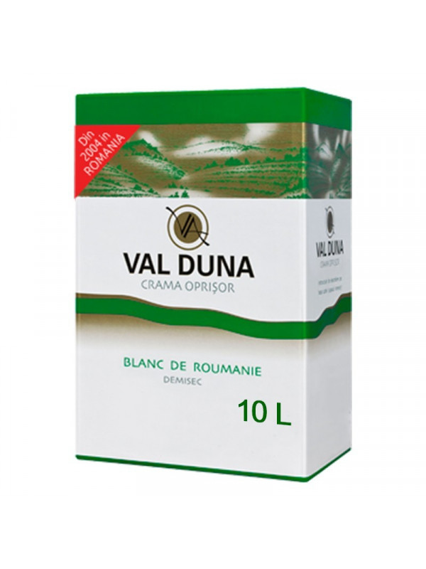 Val Duna Blanc de Roumanie Bag in Box 10L