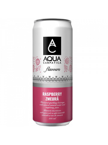 Aqua Carpatica Flavours Zmeura Doza 4 x 0.33L