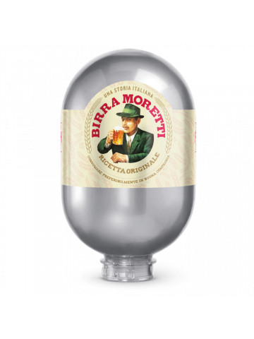 Birra Moretti BLADE, keg 8L, 1 buc