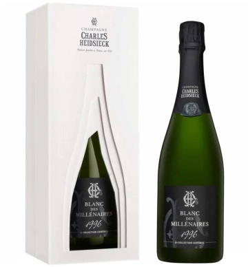 Charles Heidsieck Champagne Collection Crayere Blanc des Millénaires 1996 in Cutie 0.75L