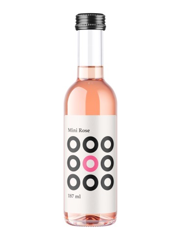 Cotnari Mini Rose Demisec 187ml