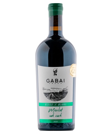 Crama Gabai Merlot Oak Cask 2021 0.75L