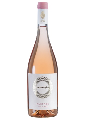 Crama Liuta Generatii Pinot Gris Rose de Babadag Demisec 0.75L