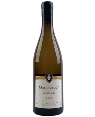 Domaine Ballot-Millot Les Criots 2020 Meursault AOC 0.75L