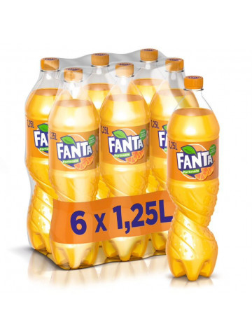 Fanta Orange Bautura Carbogazoasa 1.25L 6/bax