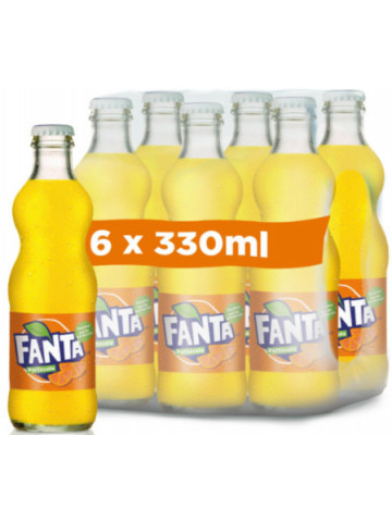 Fanta Portocale, Sticla, 6 X 0.33L, Bax