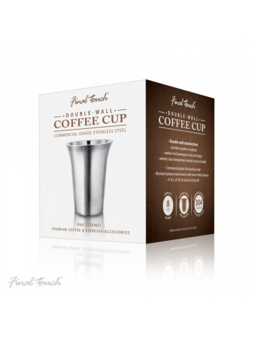 Final Touch Cana cafea inox 236 ml CAT8020