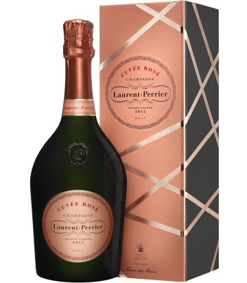 Laurent Perrier Cuvee Rose Ribbons Gift Box 0.75L