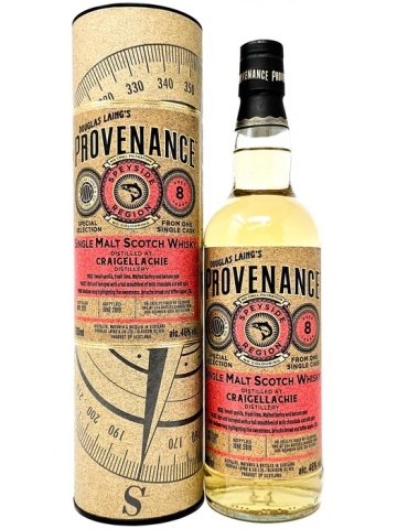 Provenance Craigellachie Single Malt Scotch Whisky 8 Ani 0.7L
