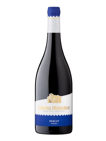 Recas Castel Huniade Merlot Demisec 0.75L