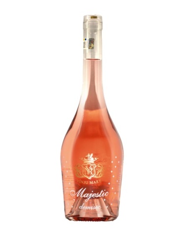 Vânju Mare Majestic Vin Rose, Demisec 0.75L