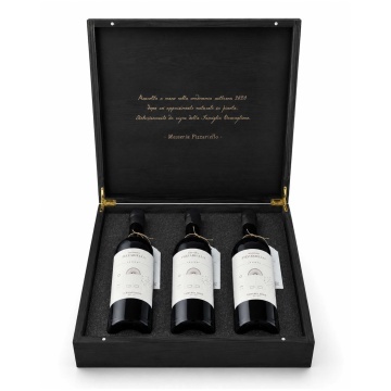 Varvaglione Masseria Pizzariello Rosso Puglia IGP 2020 Luxury Pack 3x0.75L