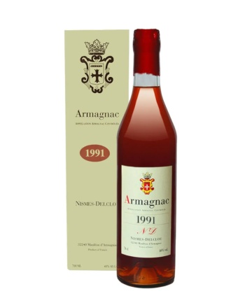 Armagnac Nismes Delclou 1991 0.7L