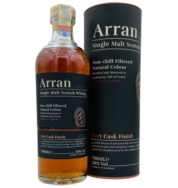 Arran Port Cask Finish 50% 0.7L