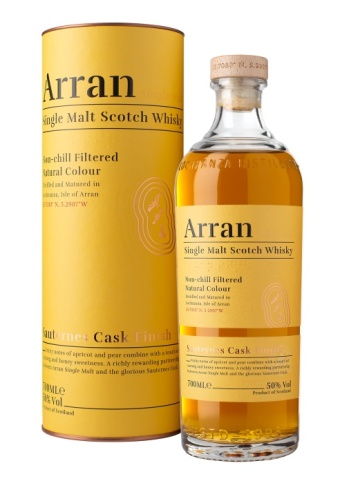 Arran Single Malt Scotch Whisky Sauternes Cask Finish 50% 0.7L