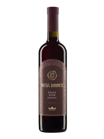 Beciul Domnesc, Pinot Noir, Demisec, 12.5%, 0.75L