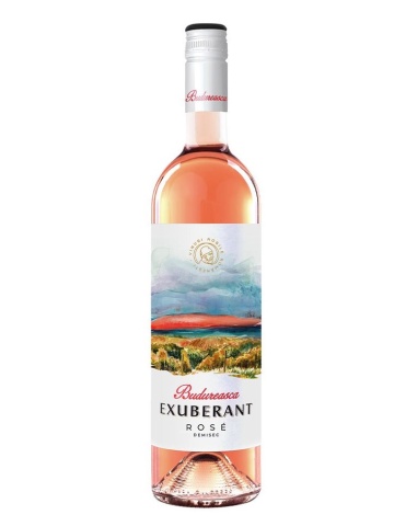 Budureasca Exuberant Rose Demisec 0.75L