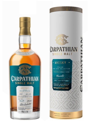 Carpathian Single Malt Whisky Barolo 46% 0.7L