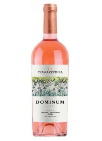 Crama Ceptura Dominum Cervi Cabernet Sauvignon Syrah Rose Sec 2021 0.75L