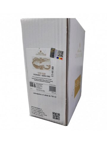 Crama Darie Bag in Box Alb Demisec 3L