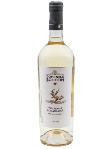Domeniile Bohotin Simbol Tămâioasă Românească Demisec 0.75L