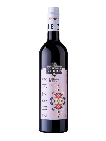Domeniile Bohotin Zurzur Feteasca Neagra Demisec 0.75L