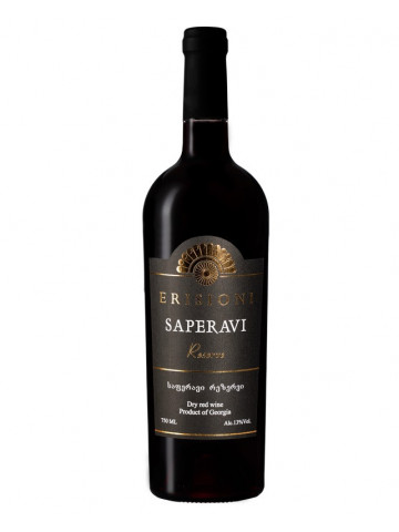 Georgian Legend Saperavi Qvevri Reserve 2018 Sec 0.75L
