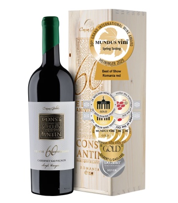 Girboiu Constantin 60 Editie Aniversara Cutie Cadou Magnum 1.5L