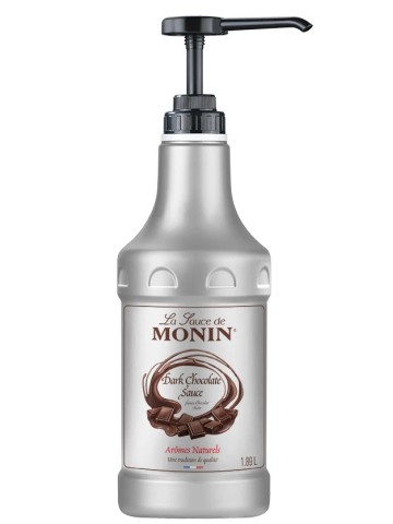 Monin Topping Sos Chocolata Neagra 1.89L