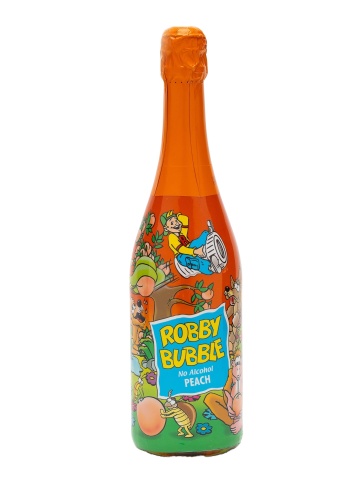 Robby Bubble Sampanie Copii Piersici 0.75L