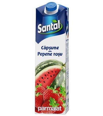 Santal Suc Capsune si Pepene Rosu 1L