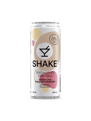 Shake ZERO "Sparkling Strawberry" Doza 0.33L