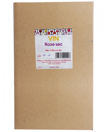 Statiunea Murfatlar Vin Rose Sec Bag In Box 10L