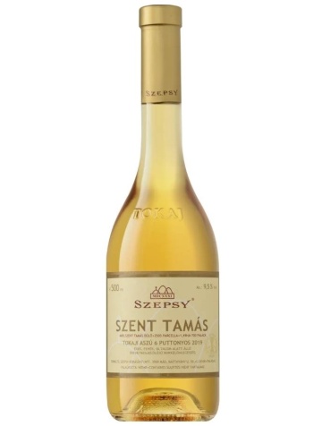 Szepsy 6 Puttonyos Tokaji Aszu Szent Tamas 2019 0.5L