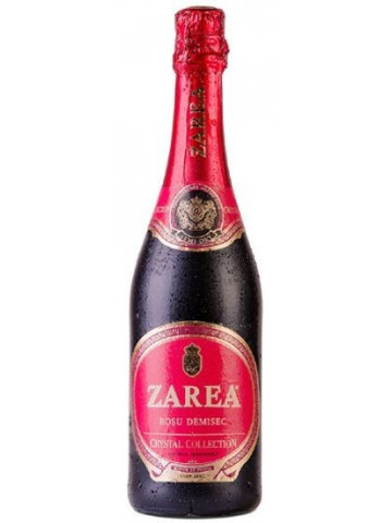 Zarea Crystal Collection Rosu Demisec 0.75L