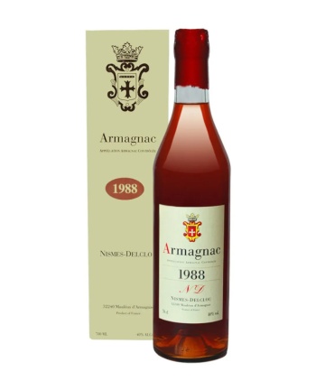 Armagnac Nismes Delclou 1988 0.7L
