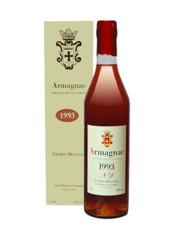 Armagnac Nismes Delclou 1993 0.7L
