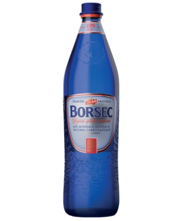 Borsec Apa Minerala Carbogazoaza Sticla 0.75L 6 Sticle/Bax