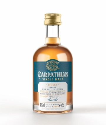 Carpathian Single Malt Whisky Feteasca Neagra 40% Miniatura 0.05L