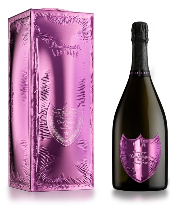 Dom Perignon Lady Gaga Edition Brut Rose Neon 2005 Jeroboam 3L