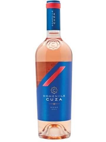 Domeniile Cuza Rose Sec Merlot & Saperavi 0.75L