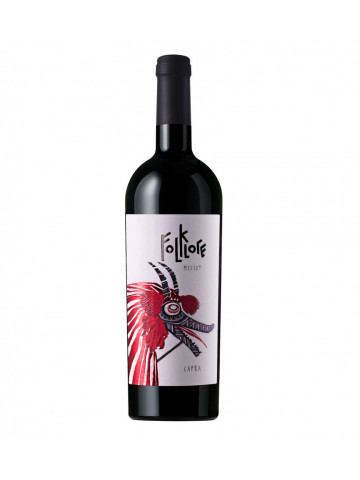 Folklore Capra Merlot Sec 0.75L