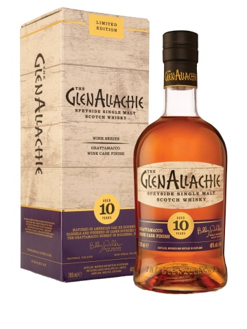 Glenallachie Grattamacco Wine Cask Finish 10 Ani 0.7L