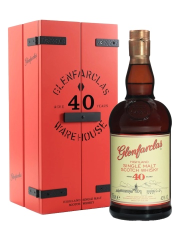 Glenfarclas Highland Single Malt Scotch Whisky 40 YO 0.7L