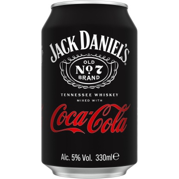 Jack Daniel's & Coca-Cola Doza 0.33L