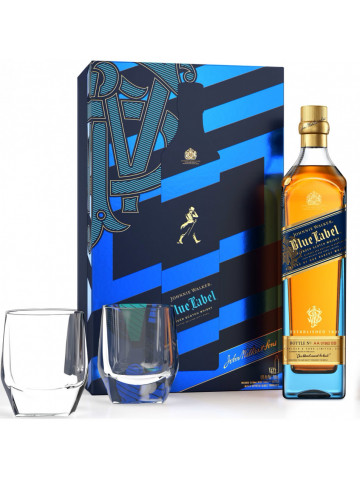 Johnnie Walker Blue Label Cutie Pahare Cristal 0.7L
