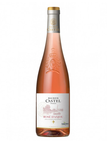 Maison Castel Pays d'Oc,roze sec, D'anjou 0.75L