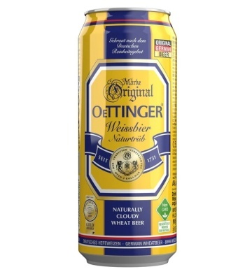 Oettinger Hefeweissbier Doza 0.5L