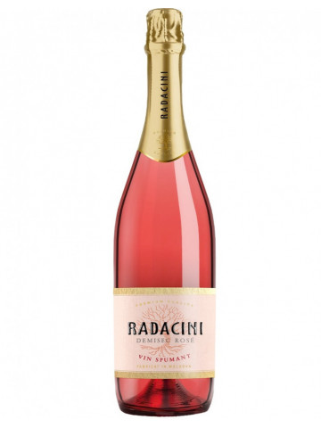 Radacini Spumant Rose Demisec 0.75L